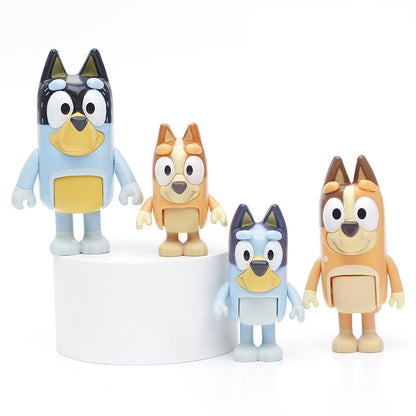 Bruy's Model Handmade Puppy Bingo Joint Movable Ornaments Children's Home Toys